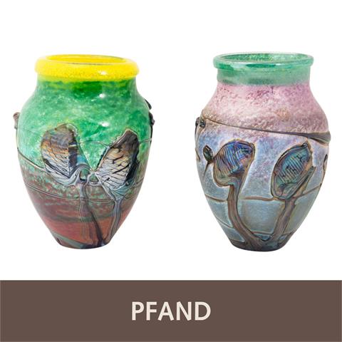PFANDAUKTION - 2 Vasen von JEAN_CLAUDE NOVARO,