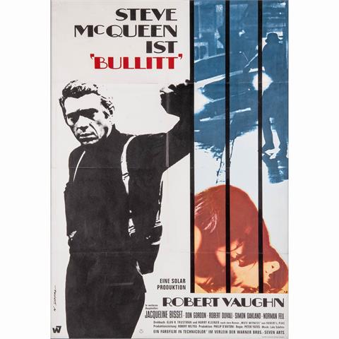Filmplakat 'STEVE MCQUEEN ist Bullitt', 1968,