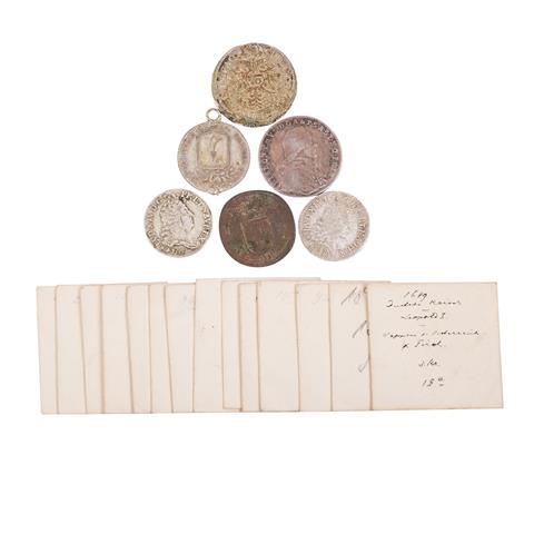 Fundgrube 17./19 Jahrhundert, ca. 20 Münzen,