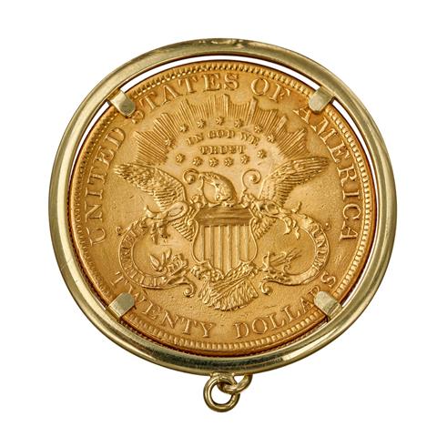 USA - 20 Dollar 1899 (ohne Münzzeichen), GOLD,