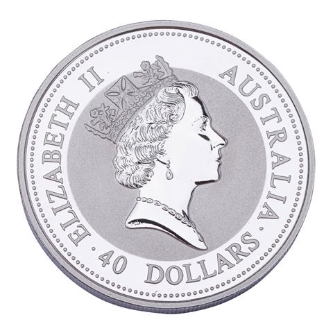 Australien - 40 Dollars 1996, 1 Unze PALLADIUM (999,5/1000),