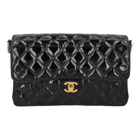 CHANEL VINTAGE Schultertasche "DOUBLE SIDED FLAP BAG".