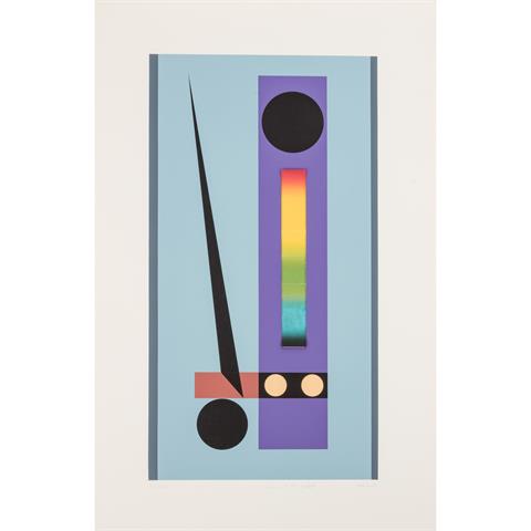 KLEINT, BORIS (1903-1996), "stand-bild violett",