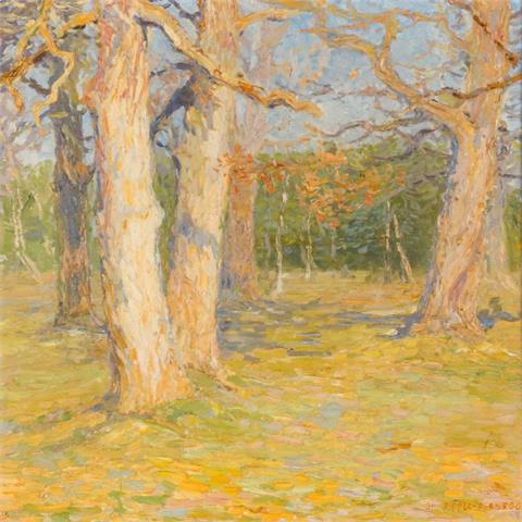 PIPPEL, OTTO (1878-1960), "Sommerliche Waldlichtung",