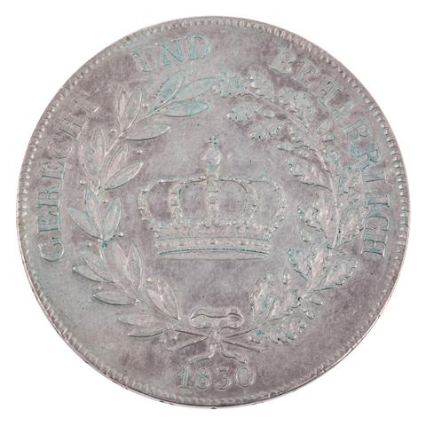 Bayern - 1 Kronentaler 1830, Ludwig I,