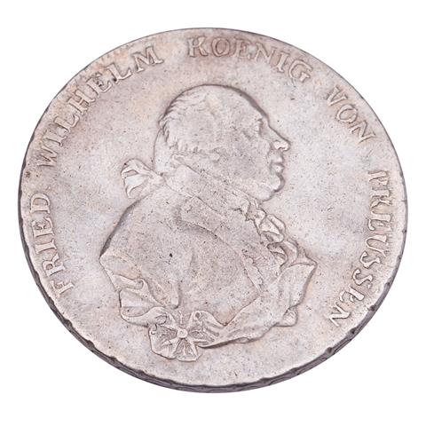 Altdeutsche Münzen - Preussen, Friedrich Wilhelm II. 1 Thaler, 1795-A