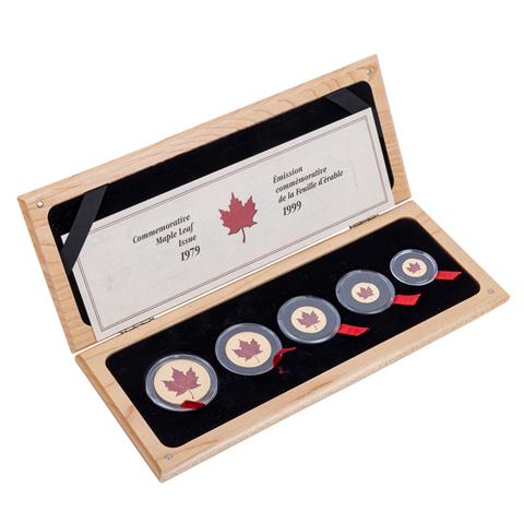 Kanada - Maple Leaf Jubiläumsedition in GOLD,