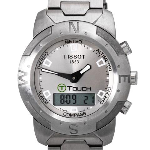 TISSOT T-Touch Herren Armbanduhr von 2002.