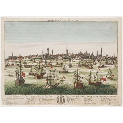PROBST, GEORG BALTHASAR (1732-1801) "Ansich von Amsterdam"