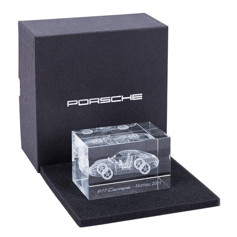 PORSCHE - Kristallglasradierung 911 (996) Carrera Coupe,