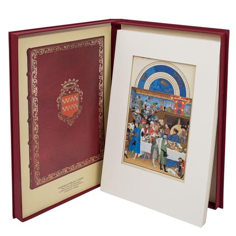 Faksimilie-Blätter "Les Très Riches Heures de Notre-Dame de Jean, Duc de Berry - Die Monatsblätter des Kalenders"