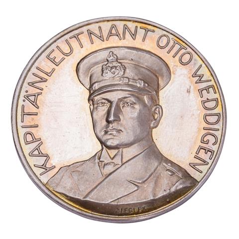 Dt. Kaiserreich/ WKI - Silbermedaille 1914, von Ziegler/Grünthal,