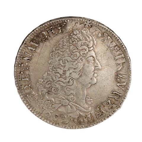 Frankreich /SILBER - Ludwig XIV. Der Sonnenkönig 1 ECU 1693-E