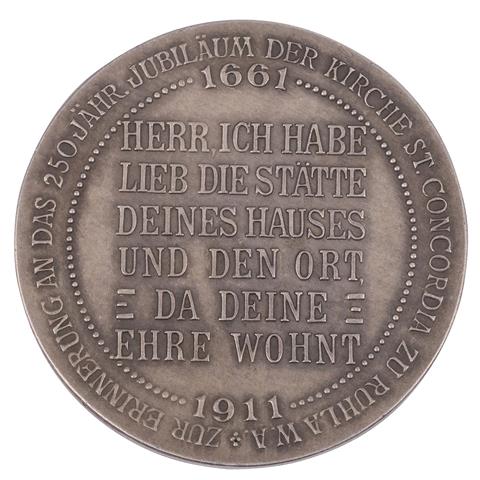 Stadt Ruhla - Silbermedaille 1911, auf die 250-Jahrfeier der