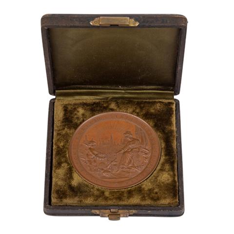 Stadt Augsburg - Bronzemedaille 1886, auf die Schwäbische Kreisausstellung