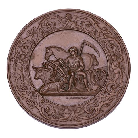 Österreich - Ungarn - Bronzemedaille 1857, auf den 50-jährigen Bestand