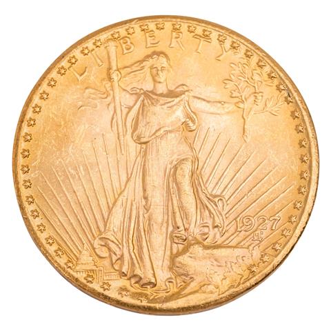 USA /GOLD - 20$ Double Eagle St. Gaudens 1927