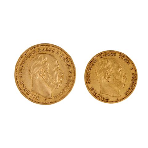 Dt. Kaiserreich/Gold - Preussen 2 x Goldmark