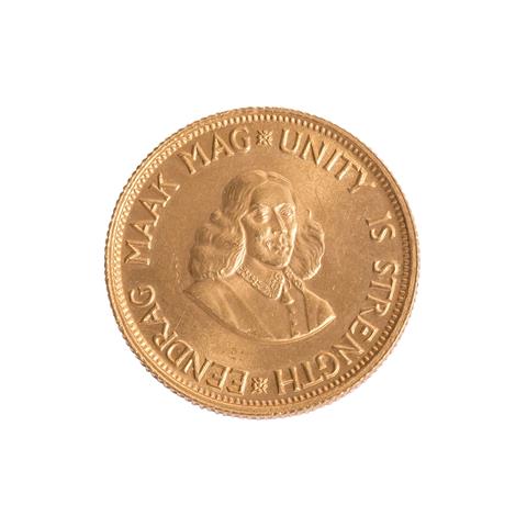 Südafrika -2 Rand 1974, Springbock, GOLD,