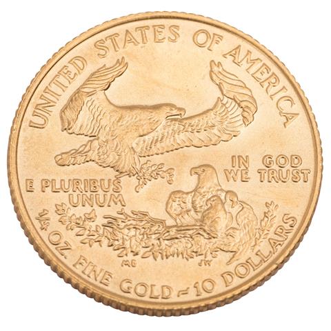 USA /GOLD - 1/4 Unze American Eagle, 10 $ 1987