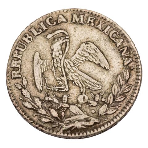Mexiko - 1 Reales 1833/MJ,