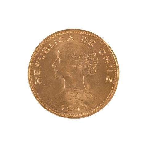 Chile /GOLD - 100 Pesos 1947