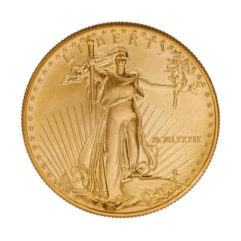 USA/GOLD - American Eagle, Liberty.