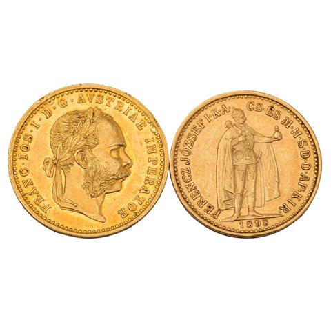 Österreich/GOLD - Franz Joseph I. 1848-1916, 1 x 10 Kronen 1898
