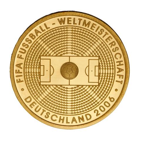BRD/GOLD - 100 Euro, FIFA Fußball WM 2006, 2005-A