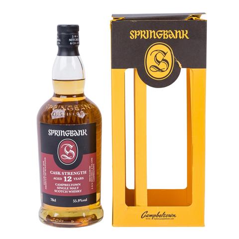 SPRINGBANK Campbeltown Single Malt Scotch Whisky 'Aged 12 Years'