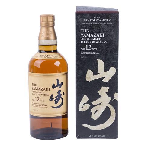 SUNTORY WHISKY THE YAMAZAKI Single Malt Japanese Whisky 'Aged 12 Years'