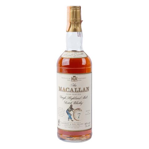 THE MACALLAN Single Highland Malt Scotch Whisky '7 Years old' Armando Giovinetti Special Selection