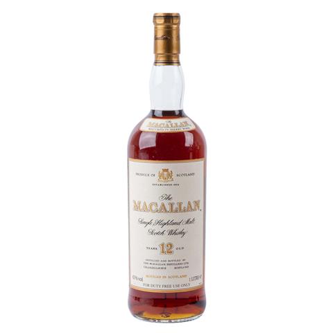 THE MACALLAN Single Highland Malt Scotch Whisky '12 Years old'