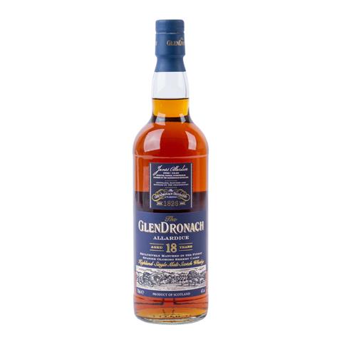 GLENDRONACH ALLARDICE Highland Single Malt Scotch Whisky 'Aged 18 Years'