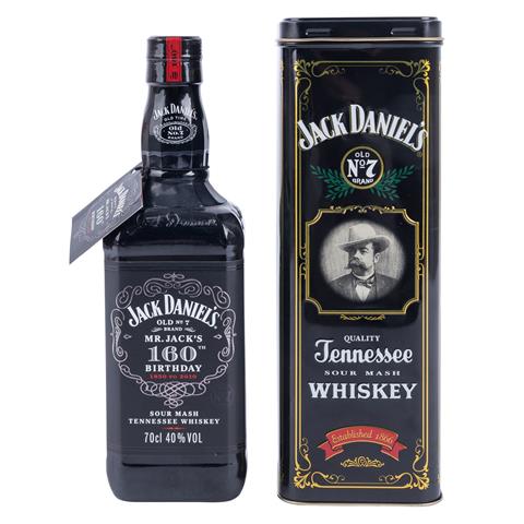 JACK DANIEL'S OLD No.7 BRAND 'Mr. Jack's 160th Birthday' Sour Mash Tennessee Whiskey 2010