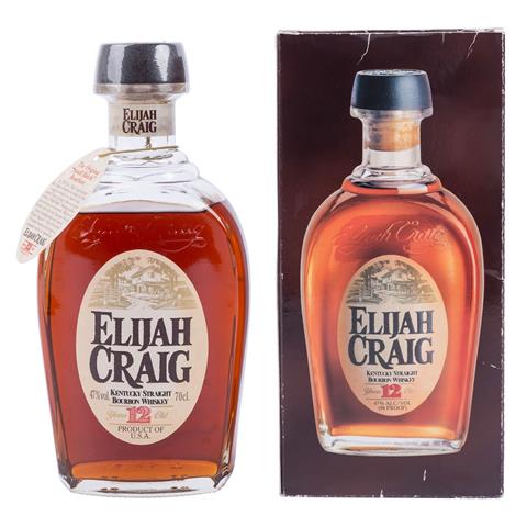 ELIJAH CRAIG Kentucky Straight Bourbon Whiskey '12 Years old'
