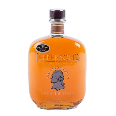JEFFERSON'S Straight Rye Whiskey 'Aged 10 Years'