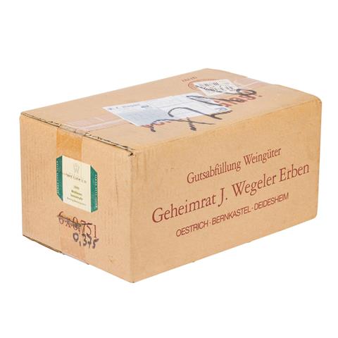 GEHEIMRAT J. WEGELER 6 halbe Flaschen WEHLENER-SONNENUHR RIESLING BEERENAUSLESE 1999