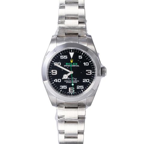 ROLEX Air King, Ref. 116900-0001. Armbanduhr. Eingestelltes Modell.