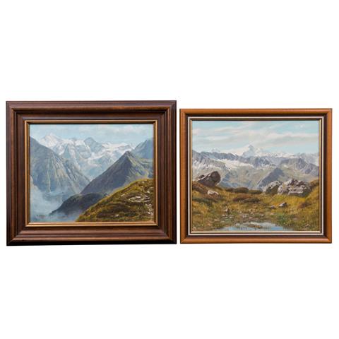 FERBUS, RUDOLF (geb. 1929), Paar Landschaften,