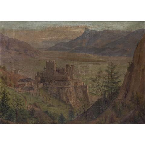 ROTH, ALOIS (1869 -1930), "Die Brunnenburg in Dorf Tirol bei Meran",