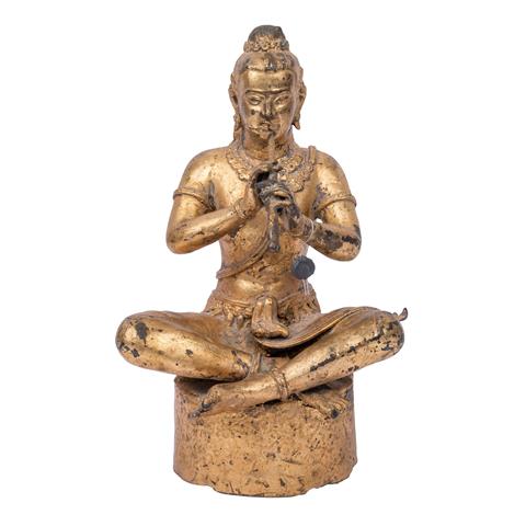 Krishna-Statuette. INDIEN, 20. Jh.