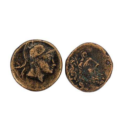 2 antike Bronzen aus Sinope in Paphlagonien 2./1.Jh.v.Chr. -