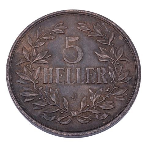 DOA - 5 Heller 1909/J,