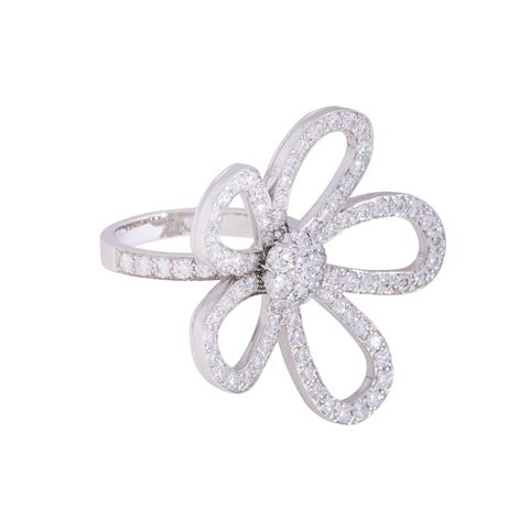 VAN CLEEF & ARPELS Ring "Flowerlace",