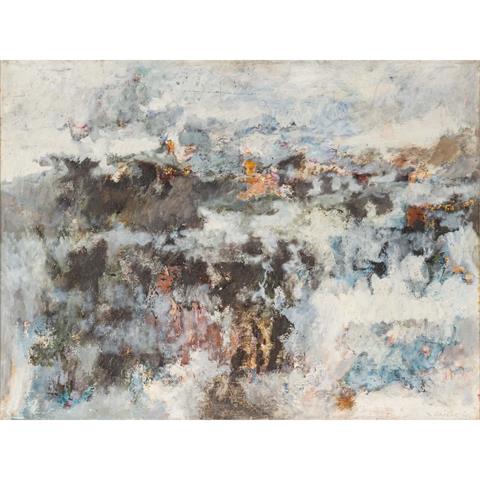 SCHREINER, HANS (geb. 1930), "Abstrahierte Landschaft", 1960,