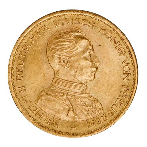 Königreich Preussen/Gold - 20 Mark 1915/A, Kaiser Wilhelm II. (1888-1918)