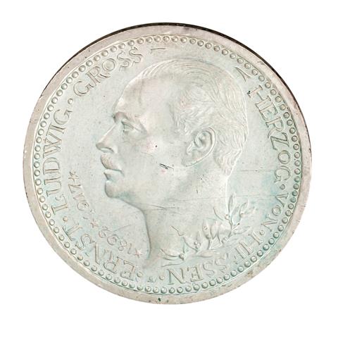 Großherzogtum Hessen/Silber - 3 Mark 1917/A, Großherzog Ernst Ludwig,