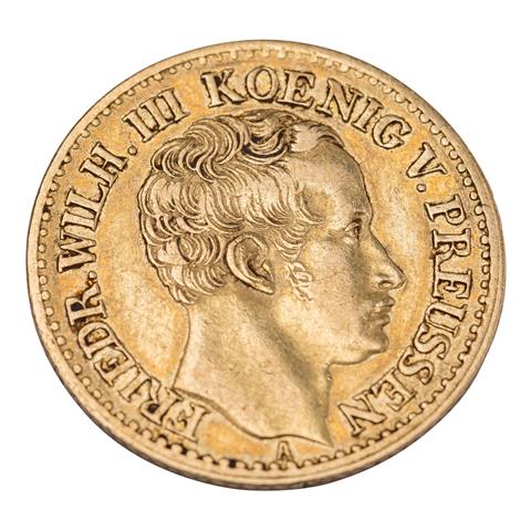 Altdeutschland - Preußen, Friedrich Wilhelm III. 1/2 Friedrichs d'or 1833-A