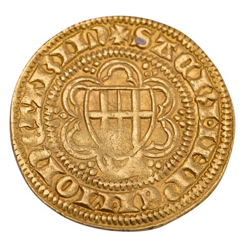 Erzbistum Köln /GOLD - Friedrich III. von Saarwerden, Goldgulden, o. J. (um 1377)